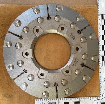 Back Plate Sub-Assembly RFS5070 for Learjet 25, Learjet 31, Learjet 35, Learjet 35A, Learjet 36A, Learjet 55 Brakes