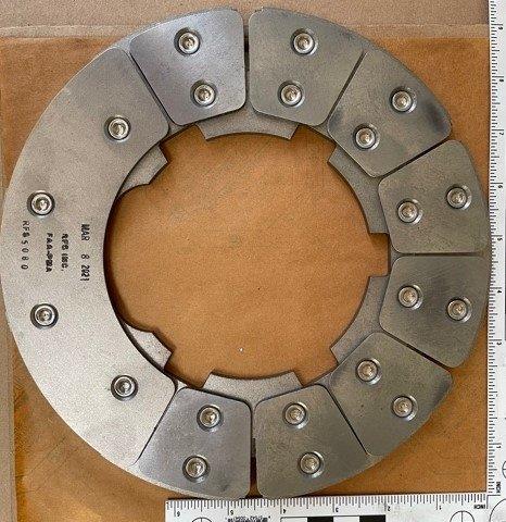 Pressure Plate Sub-Assembly RFS5080 for Learjet 25, Learjet 31, Learjet 35, Learjet 35A, Learjet 36A, Learjet 55 Aircraft Brakes